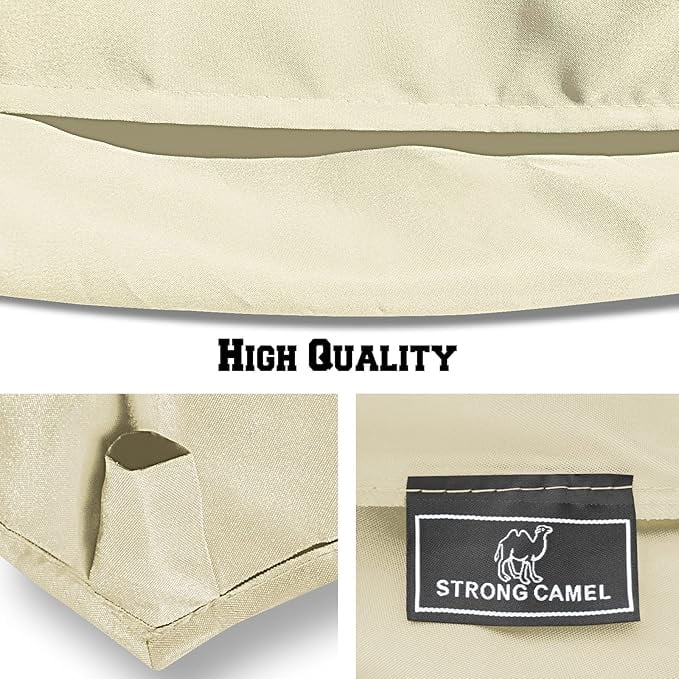 9ft Umbrella Top Cover Only Canopy 8rib Patio Replacement Canopy Outdoor (Canopy Only)