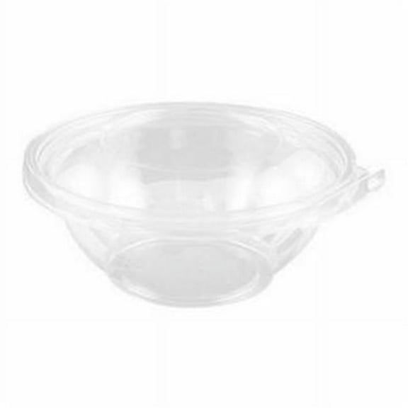 Inline TS24RN 24 oz Safe-T-Fresh Bowl Tamper Evident Dome Lid Pete, Clear - Case of 150