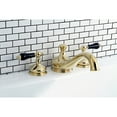thumbnail image 2 of Kingston Brass KS3332PKL Duchess Two-Handle Deck Mount Roman Tub Faucet, Polished Brass, 2 of 6
