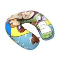 thumbnail image 2 of Almohada de viaje Toy Story con espuma viscoelástica en forma de U para el cuello, reposacabezas portátil superligero, ideal para sillas de avión, automóviles, hogares, oficinas, cojines para, 2 of 7