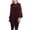 Wine, variant on Staron Women's Crochet Hooded Cape Shawl Wrap Sweater V-Neck Short Sleeve Loose Oversized Boho Casual Party Vacation, Black FREE SIZE