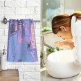 thumbnail image 7 of Yayeee 100% Cotton Hand Towels for Bathroom 16" x 28" Soft Absorbent Kitchen Towel, Cat Walking in Street, 7 of 7