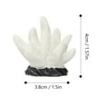 thumbnail image 2 of OULII 5Pcs Simulation Plant Coral Branches White Aquarium Landscaping Random Style, 2 of 8