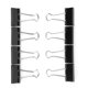 thumbnail image 5 of 24 Uds organizador de papel de oficina abrazadera de Metal 4*6,4 cm Clip de cola de milano para ordenar documentos y archivos, 5 of 8