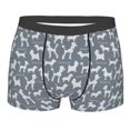 thumbnail image 5 of Uemuo Poodle Dog Pattern Men's Boxer Briefs,Trunk Anti-Chafing,Comfortable, Durable, and Stylish Underwear-X-Large, 5 of 9