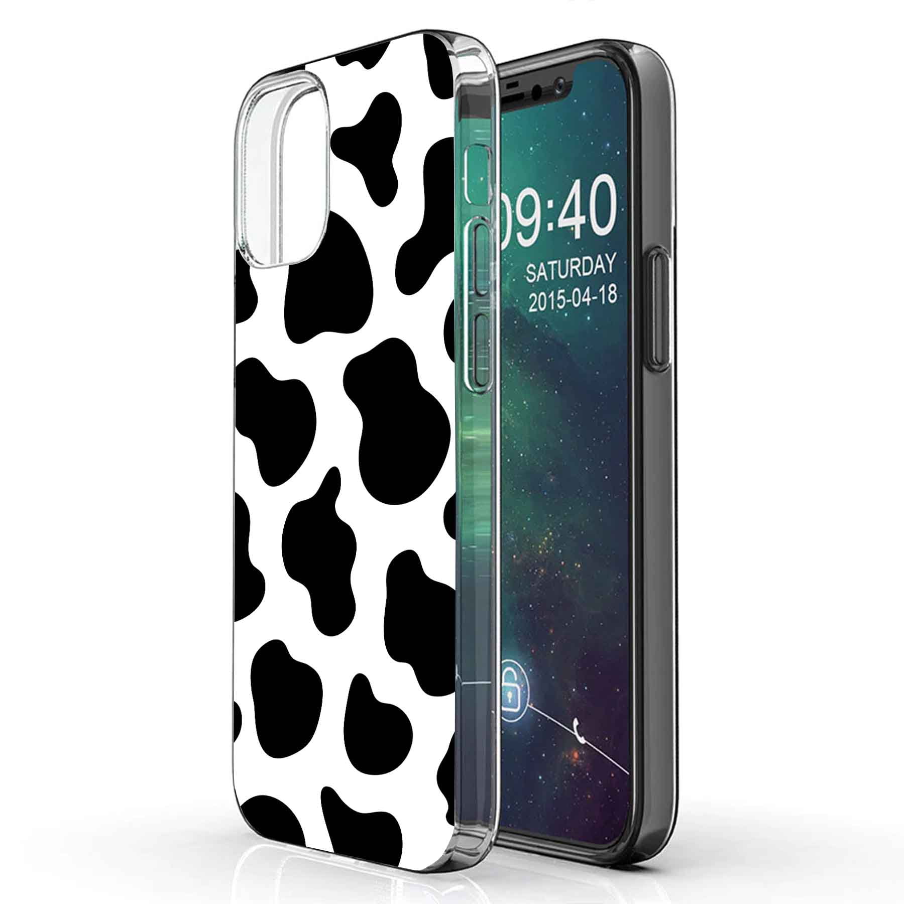 Clear TPU Phone Case Apple iPhone 12 Mini Brown Cow Hide Print Light Weight,Ultra Flexible,Soft Touch,Anti-Scratch Clear TPU Phone Case Apple iPhone 12 Mini Brown Cow Hide Print Light Weight,Ultra Flexible,Soft Touch,Anti-Scratch