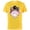Yellow, variant on Marvel Studios The Marvels Carol Monica Kamala Power Icon - Short Sleeve Cotton T-Shirt for Adults - Customized-Athletic Heather