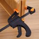 thumbnail image 1 of Abrazaderas de agarre rápido XianweiShao de liberación rápida para sujeción de madera 6 piezas naranja, 1 of 1