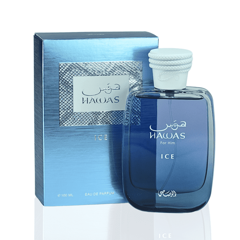 Rasasi Hawas Ice Men Eau De Parfum Spray, 3.38 oz photo 1