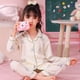 thumbnail image 2 of Conjuntos de pijamas Kuromi para niñas con estampado de dibujos animados estilo kawaii, cómodos y suaves conjuntos de ropa de casa, ropa de noche duradera a la moda para otoño e invierno, 2 of 2