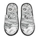 thumbnail image 1 of Fotbe Country Farm Scene Pantuflas Peludas para Mujer con Estampado, Zapatillas de Peluche, Zapatos de Invierno para Casa, Uso Interior y Exterior-Medium, 1 of 8