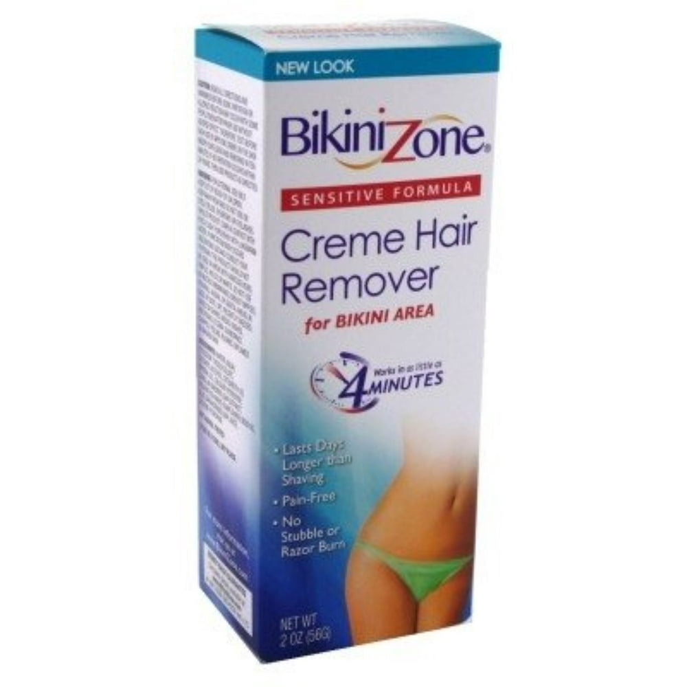 Bikini Zone UltraSmooth Hair Remover Bikini Creme 2 oz (Pack of 6