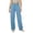 #New Blue, variant on AloohaidyvioNo Boundaries Wide Leg Sweatpants for Women Elastic High Waisted Drawstring Loose Pants with Pockets