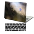 thumbnail image 3 of KSK KAISHEK Hard Shell Compatible with Old Version MacBook Air 13"( No Touch, 2010 2011 2012 2013 2014 - 2017) + Black Keyboard Cover Model A1369 & A1466, No USB-C Flower 0511, 3 of 5