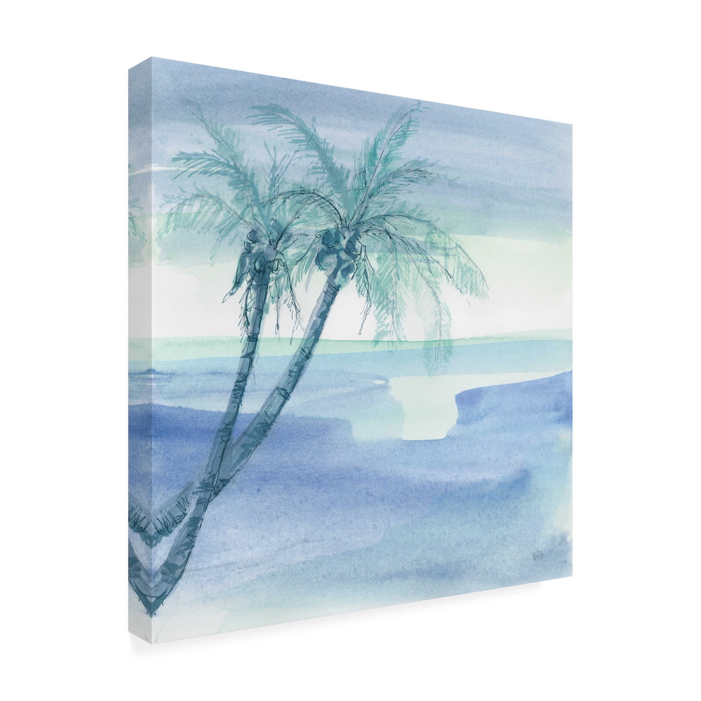 Trademark Fine Art 'Peaceful Dusk I' Canvas Art by Chris Paschke