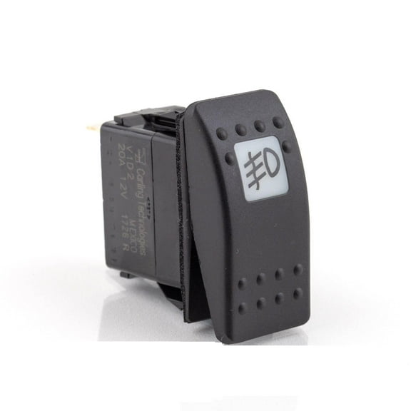 ATV UTV Truck Jeep Carling Lighted Accessory Light Bar Rocker Switch (On/Off)