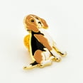 thumbnail image 2 of PinMart's Beagle Lapel Pin - 3D Enamel Dog Pin for Beagle Lovers, Cute Animal, Backpack, Hat, Pet Memorial, Dog Owner Gift, Fun Collectible, Decorative Lapel Accessory - 25 Pack, 2 of 3