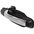 thumbnail image 2 of Exterior Door Handle Compatible with 2003-2009 Kia Sorento Rear, Passenger Side Chrome Lever with Primed Bezel, 2 of 3