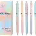 thumbnail image 1 of 5pcs Pens Black Ink Gel Pens Medium Point 0.7mm Pen Smooth Writing High-End Series Cute Pens for Journaling Note Taking, Office School Supplies Gifts, 1 of 5