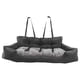 thumbnail image 1 of Asiento elevador para perros Cama de viaje para perros en el automóvil con funda extraíble Asiento elevador suave para viajes para mascotas Gris oscuro XL, 1 of 8