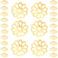 thumbnail image 1 of OUNONA 1200Set Flower Shaped Spacer Cap Jewelry End Caps Metal Decoration, 1 of 8