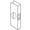 Gold, variant on Don-Jo CW4PB Classic Wrap Around for Cylindrical Door Locks with 2-3/4" Backset and 1-3/4" Door Bright Brass Finish