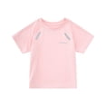 thumbnail image 5 of ITSAME Girls Athletic Shirts, Crewneck Short Sleeve Tops Mesh Quick-Dry Summer Sport T-Shirts Pink Size 10-11, 5 of 8