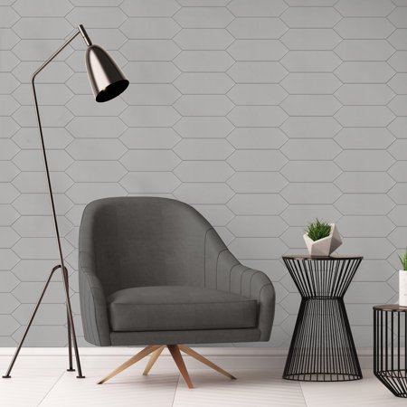 - MTO0456 Modern 4X12 Large Diamond Gray Subway Glossy Porcelain Tile