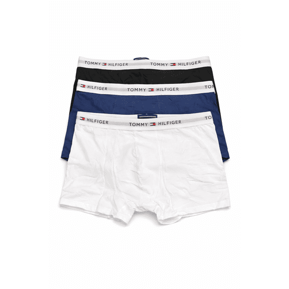 Tommy Hilfiger Men's Navy / Black / White Boxer Shorts, 2XL
