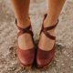 thumbnail image 4 of Zapatos de plataforma poco profundos con tacón grueso y tacón alto con hebilla informal para mujer Wmkox8yii shjk6230, 4 of 6