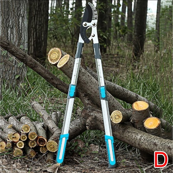Tree Trimmer Pole Manual Pruner Cutter With Long Reach Aluminum Handle