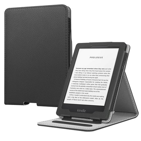 Fintie Flip Case for Kindle 10th Generation 2019 / Kindle 8th Gen 2016, Vertical Multi-Viewing Standing Cover (Best Kindle Prices Black Friday)