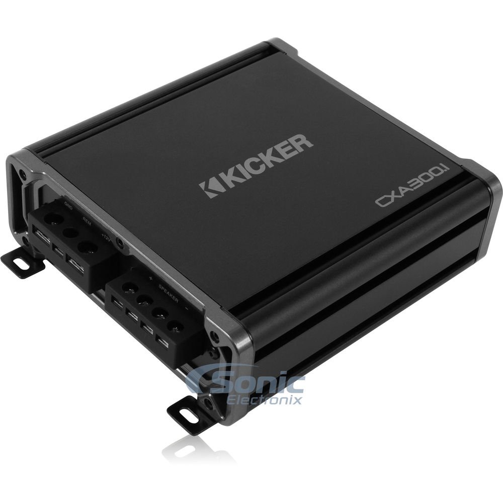 Kicker CXA400.1 Monoblock Class-D Amplifier + Free NVX XKIT82 8 AWG Amp Kit