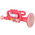 thumbnail image 3 of Baby Instrument Toy, Real Performance 5 Level Volume Electronic Trumpet Toy Annotated Exercise Lung Capacity  For Early Education Pink, 3 of 8