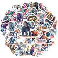 thumbnail image 2 of cartoon Elephant Stickers, Waterproof Elephant Sticker for Water Bottle Laptop Phone Cases Planner Skateboard Luggage Helmet Party Favor Decor, Ideal for Adults Teens Teacher Rewards, 2 of 9
