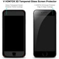 thumbnail image 3 of 3d Tempered Glass Compatible With Iphone 6 Plus / 6s Plus [2 Pieces], Full Screen Protective Film (White) For Iphone 6 / 6s Plus- Full Glass Protects That - 9h Hardness, 5.5 Inch, 3 of 4