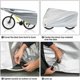 thumbnail image 3 of Funda impermeable para bicicleta al aire libre para bicicletas de montaña y de carretera, protección contra la lluvia y el sol, lluvia para bicicleta, bicicleta, scooter, cubierta de, 3 of 5