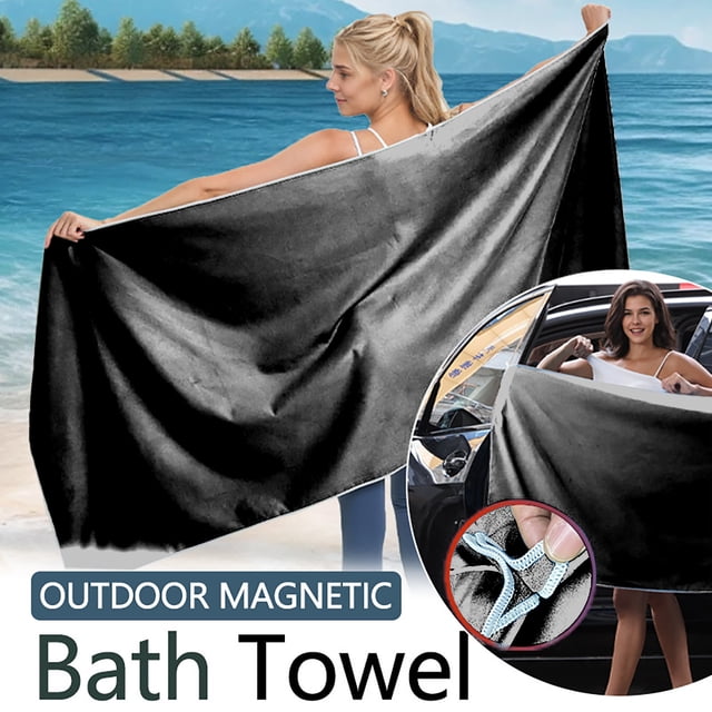 Beach Bath and Beach Towel Set for Pool Water Park Oceanside with Design and Versatile Use