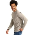 thumbnail image 3 of Hanes Beefy-T Unisex Long Sleeve T-Shirt Sand S, 3 of 4