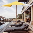 thumbnail image 1 of QueipA 7.5 ft Multi-Color Patio Beach Umbrella, Outdoor Umbrellas Sunshade for Market, Patio, Pool, Garden Backyard, 1 of 6