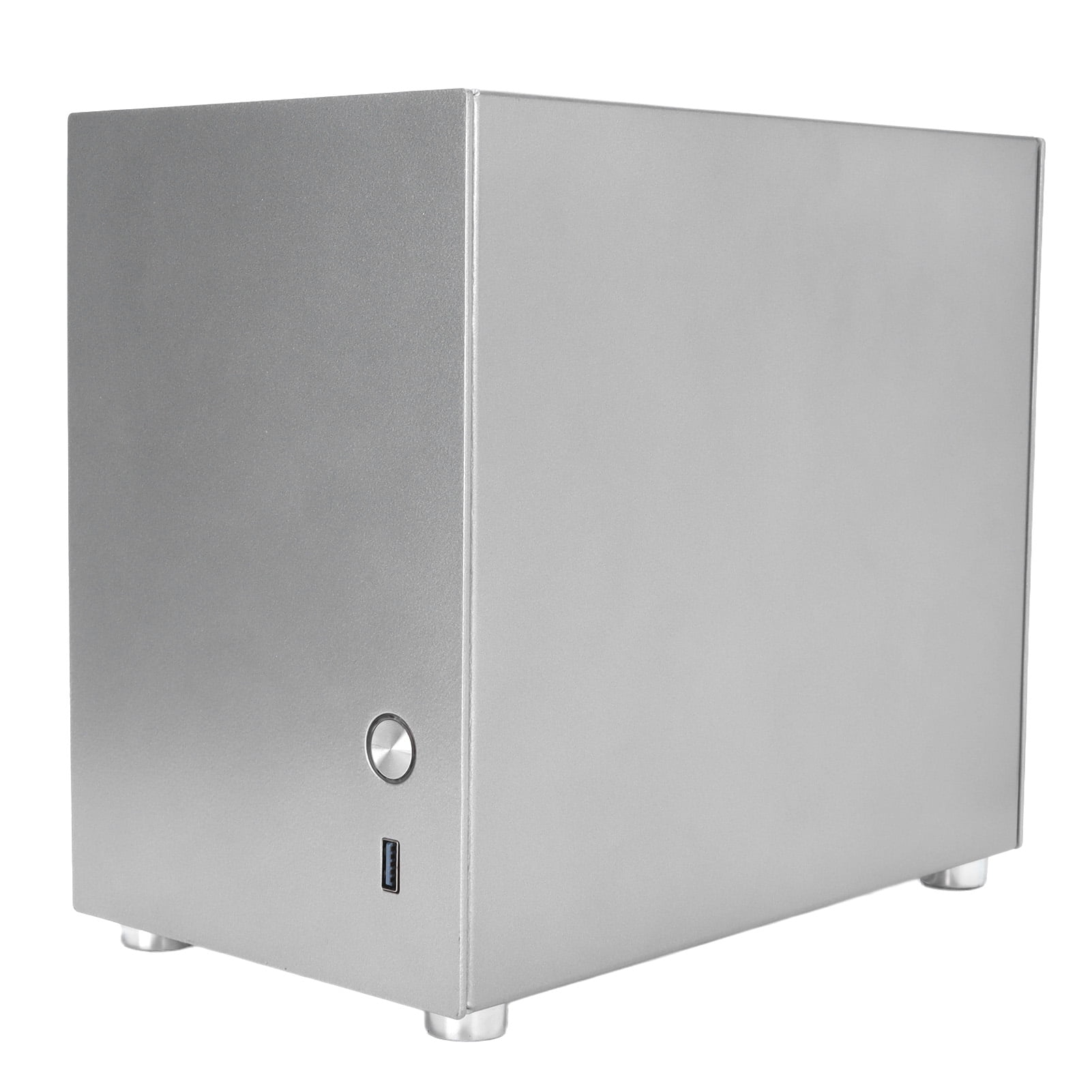 Ymiko Computer Case Mini Portable Small Case ITX Motherboard Desktop