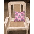 thumbnail image 2 of Carolines Treasures BB7549PW1818 Watercolor Princess Castle Fabric Decorative Pillow  18H x18W multicolor, 2 of 2