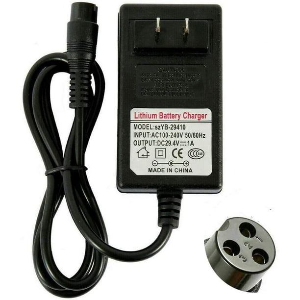 24V 1A Charger Adapter Electric Battery Charger for Razor E100
