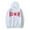 white, variant on enhypen walk the line tour Hooded Drawstring Pocket Sweatshirt Men/women trendy Pullover
