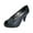 Gray, variant on Ruth Women Extra Wide Width Peep Toe Platform Pump BLACK PATENT 9