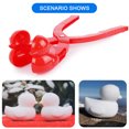thumbnail image 3 of Pinza para Hacer bolas de nieve en forma de pato para Ehuebsd niños herramienta de molde de plástico para nieve y arena de invierno al aire libre, 3 of 9