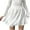 White, variant on SMihono Fashion Women's High Waist Pleated A-Line Mini Skirt Short Skater Tennis Skirt Casual Split Hem Bodycon Midi Skirt Shorts Black 6