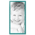 thumbnail image 2 of ArtToFrames 23" x 49" Turquoise Picture Frame, 23x49 inch Blue Wood Poster Frame (WOM-4588), 2 of 8