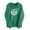 A02-Green, variant on ZVAVZ Womens Tops Casual,Women's 3/4 Sleeve Clover Tees Graphic Round Neck Tees Soft Trendy Comfy T Shirts Tunic Tops Green,S