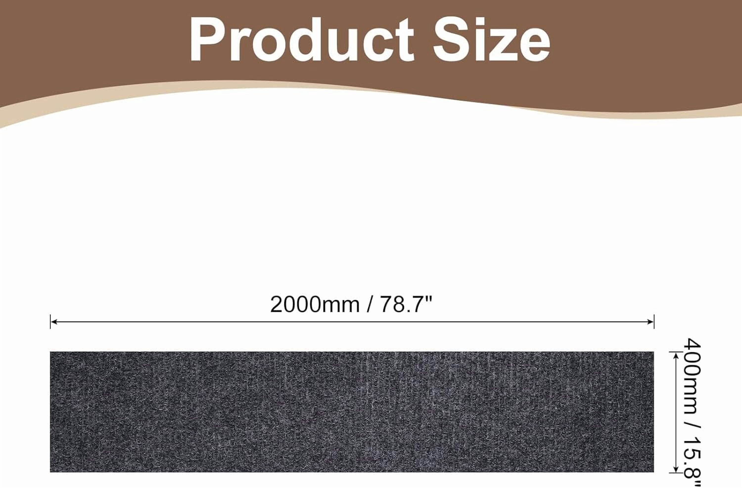 2 Pack 78.7"x15.8" Cat Scratch Mat, Keyrank Trimmable Self-Adhesive Carpet, DIY Climb Cat Scratcher for Furniture Couch